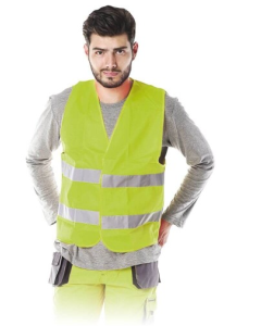 KOS-5 warning vest, yellow, size S
